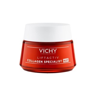 Vichy Liftactiv Collagen Specialist Nuit 50 ml Yaşlanma Karşıtı Gece Kremi