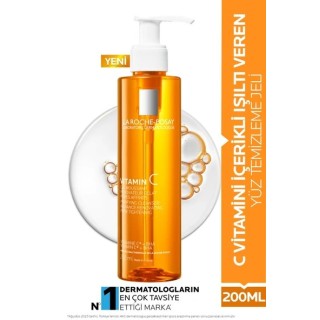 La Roche-Posay Vitamin C Işıltı Veren 200 ml Yüz Temizleme Jeli