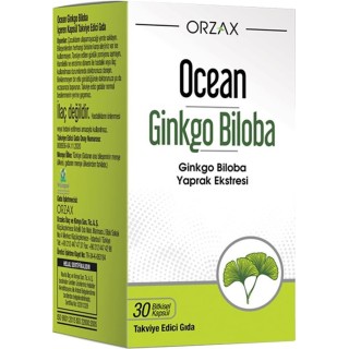 Ocean Ginkgo Biloba 30 Kapsül