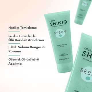 Orzax Shiniq Sebum Gözenek Arındırıcı Peeling 200 ml