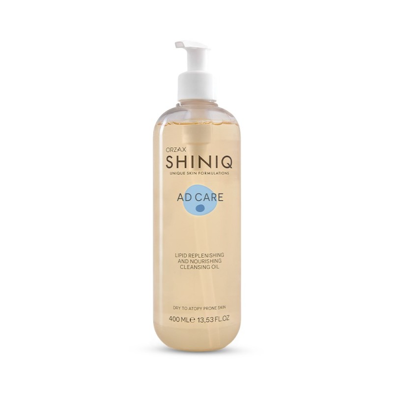 Orzax Shiniq Vücut Temizleme Yağı 400 ml Kuru Çok Kuru ve Atopiye Eğilimli Ciltler için