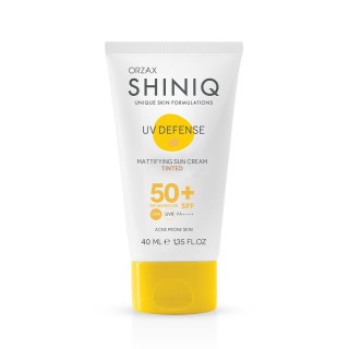 Orzax Shiniq Uv Defence Mattıfyıng Sun Cream Tinted spf+50 40ml