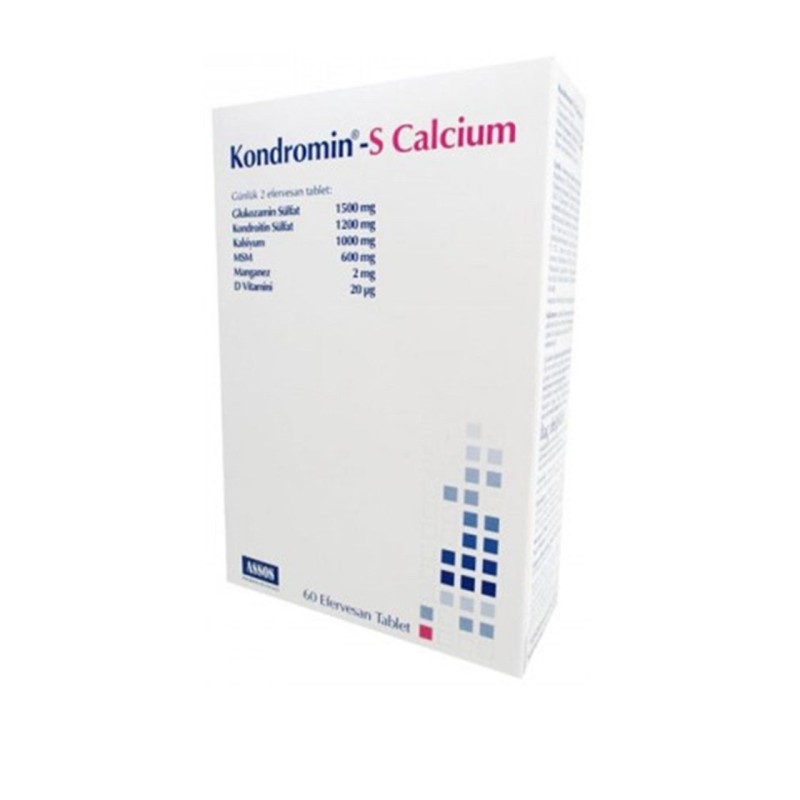 Kondromin S Calcium 60 Efervesan Tablet