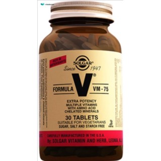 Solgar VM 75 30 Tablet Multivitamin