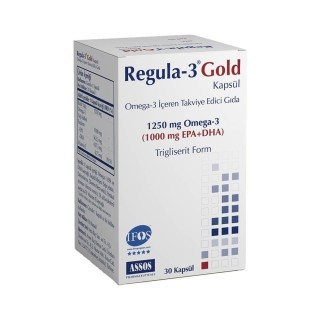 Assos Regula-3 Gold Omega-3 1430 mg 30 Kapsül