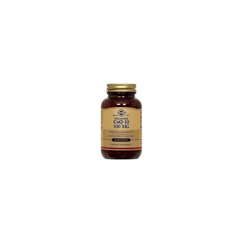 Solgar Coenzyme Q-10 100 mg 60 Kapsül Antioksidan