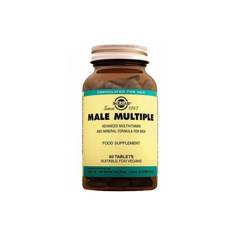 Solgar Male Multiple 60 Tablet Multivitamin