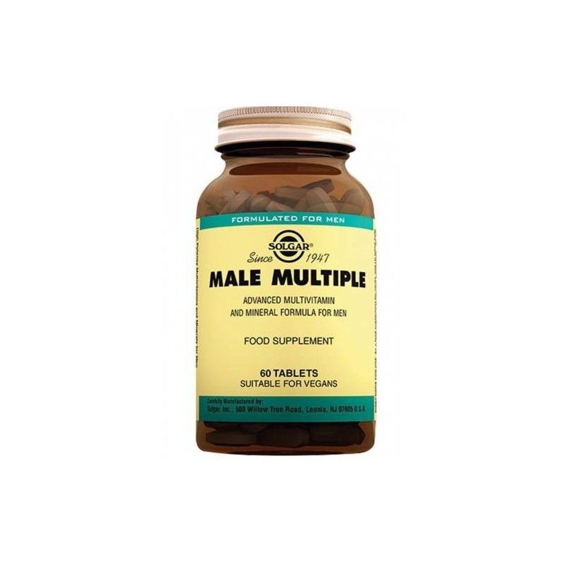 Solgar Male Multiple 60 Tablet Multivitamin