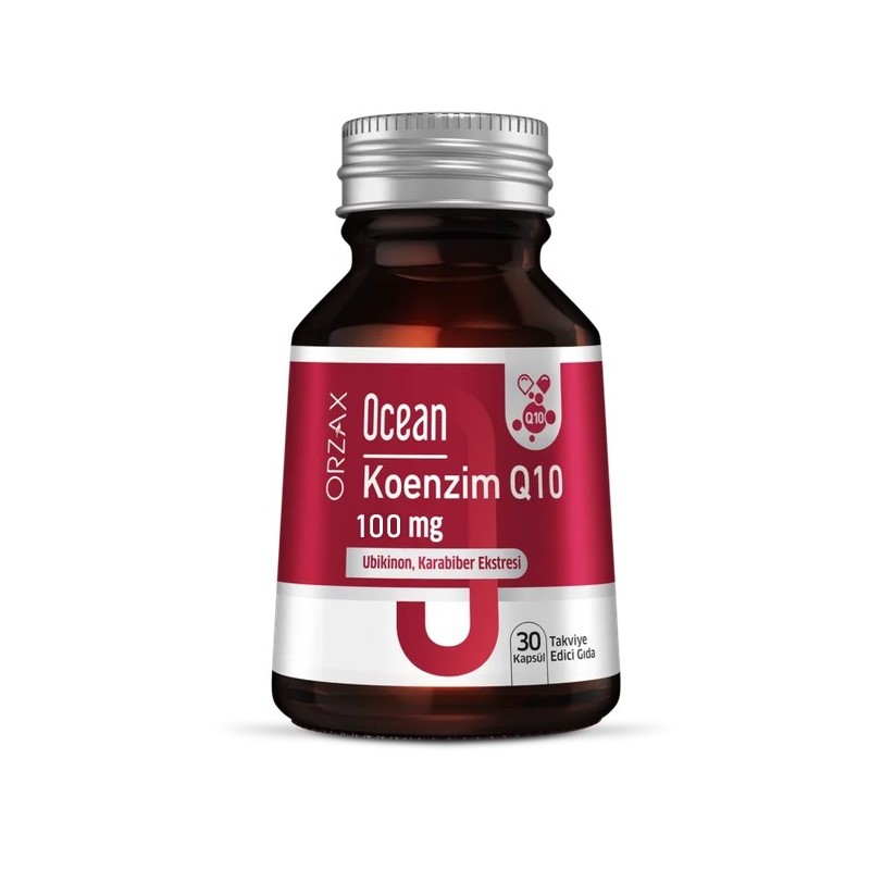 Ocean Koenzim Q10 100 mg 30 Kapsül
