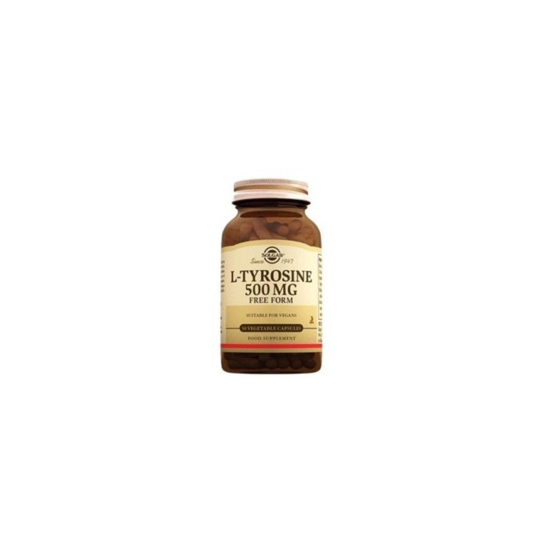 Solgar L-Tyrosine 500 mg 50 Kapsül