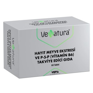 Venatura Hayıt Meyve Ekstresi ve P-5-P (Vitamin B6) 60 Tablet