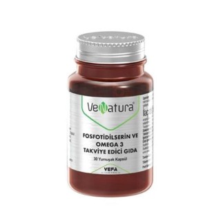 Venatura Fosfotidilserin ve Omega 3 30 Kapsül
