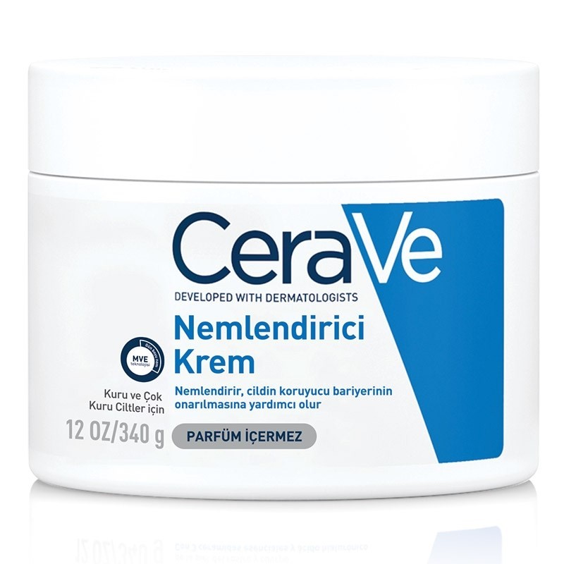 Cerave Moisturising Cream 340 gr Nemlendirici Krem Cerave Moisturising Cream 340 gr Nemlendirici Krem