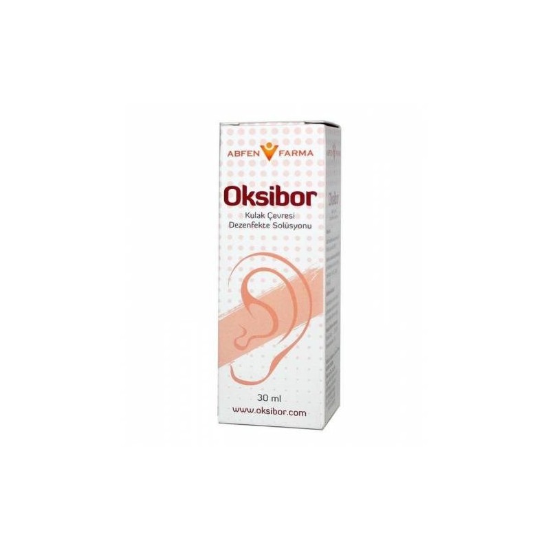 Abfen Oksibor Kulak Çevresi Dezenfekte Solüsyonu 30 ml