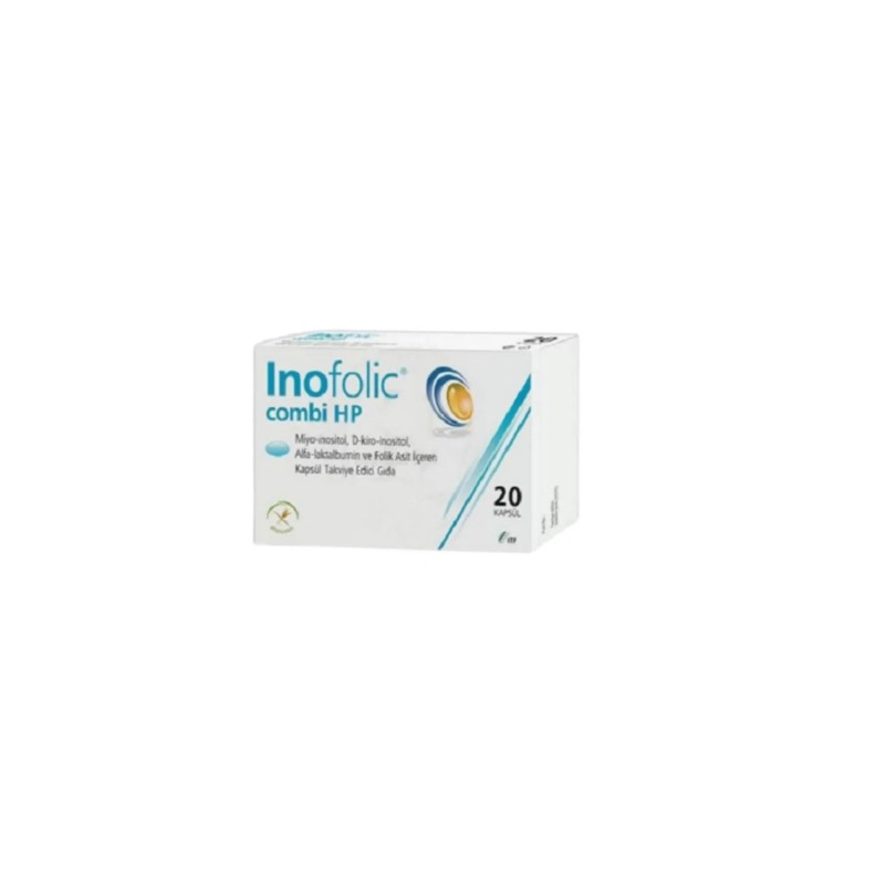 İnofolic Combi HP 20 Kapsül