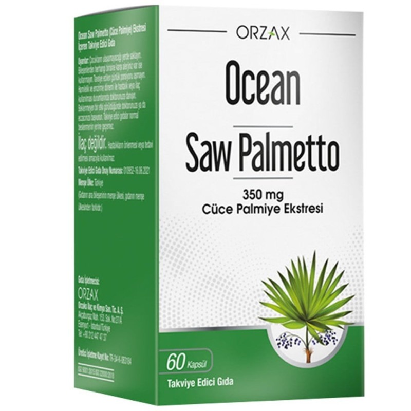 Ocean Saw Palmetto 350 mg 60 Kapsül