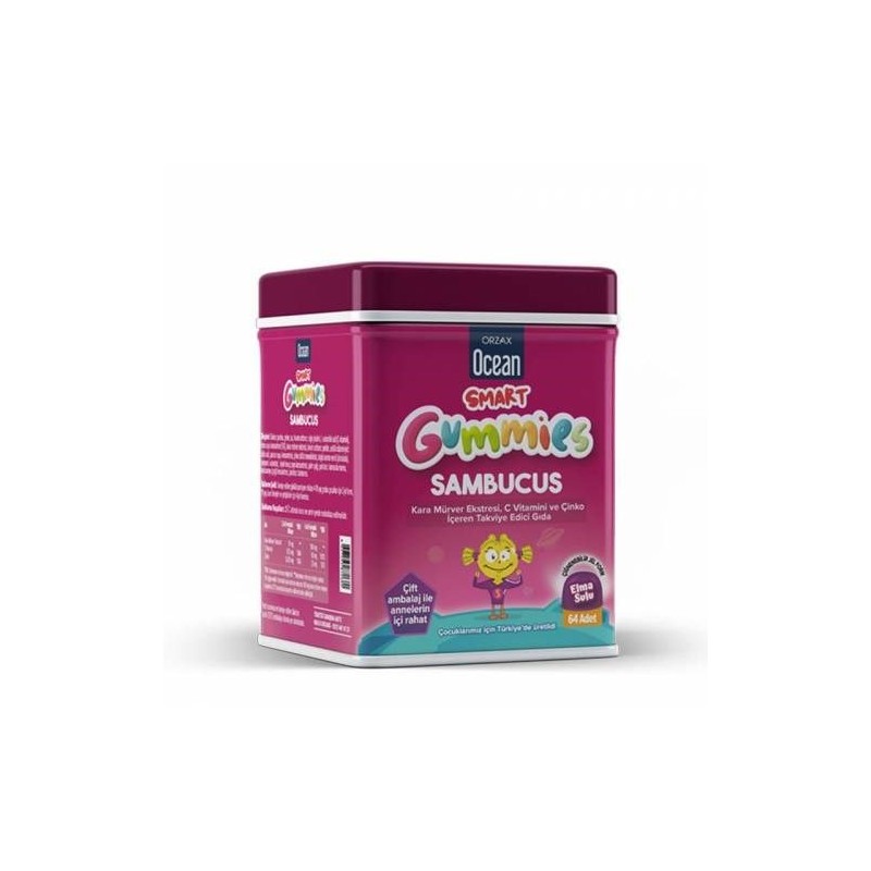 Ocean Smart Gummies Sambucus 64'lü