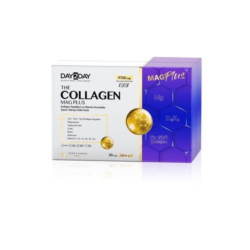 Day2Day The Collagen Mag Plus 30 Saşe
