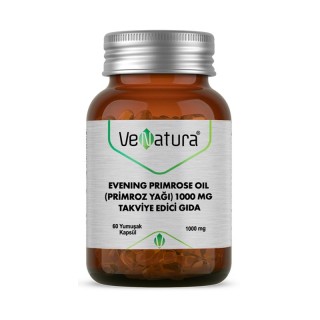 Venatura Evening Primrose Oil Primroz Yağı 1000 mg 60 Kapsül Venatura Evening Primrose Oil Primroz Yağı 1000 mg 60 Kapsül
