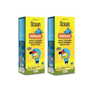 Ocean Multi Omega 3 150 ml Şurup 2 li 