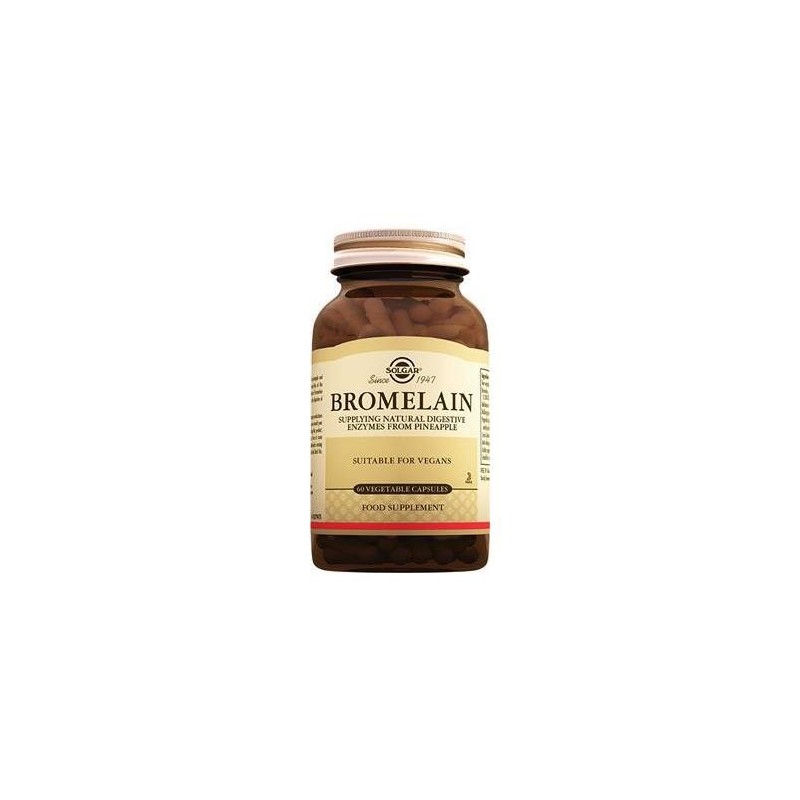 Solgar Bromelain 150 mg 60 Kapsül