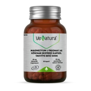 Venatura Magnezyum L-Treonat ve Köknar Ekstresi 90 Kapsül