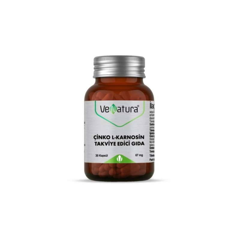 Venatura Çinko L-Karnosin 30 Kapsül