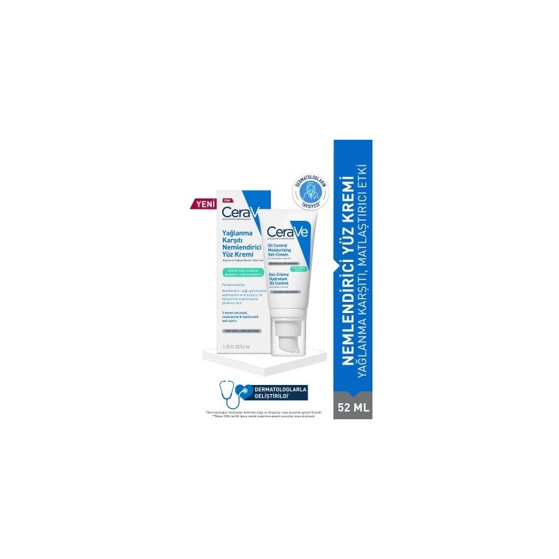 CeraVe Yağlanma Karşıtı Nemlendirici Yüz Kremi 52 ml