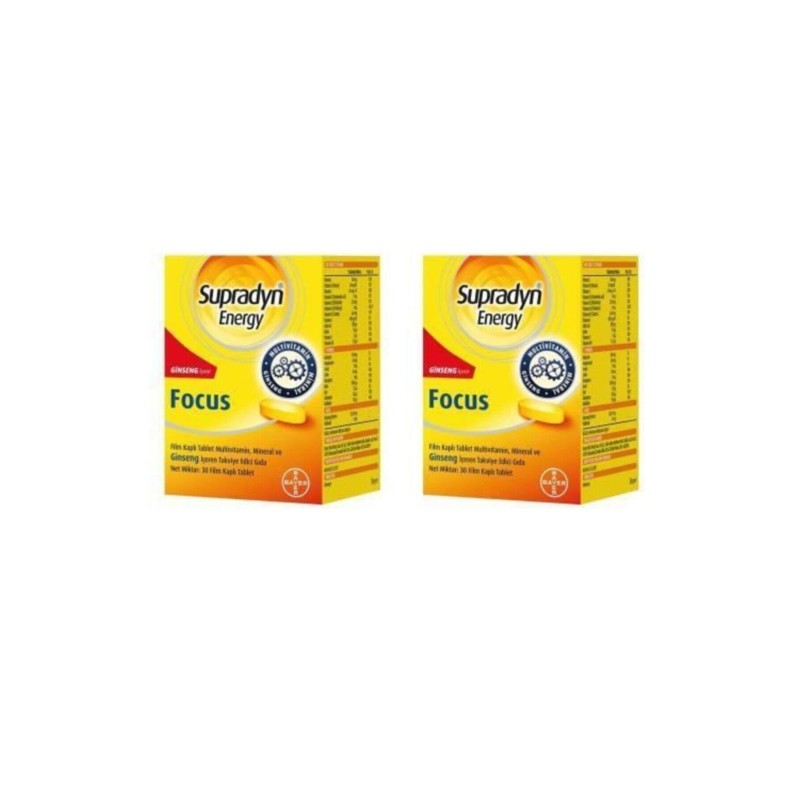 Supradyn Focus 30 Tablet 2 Adet