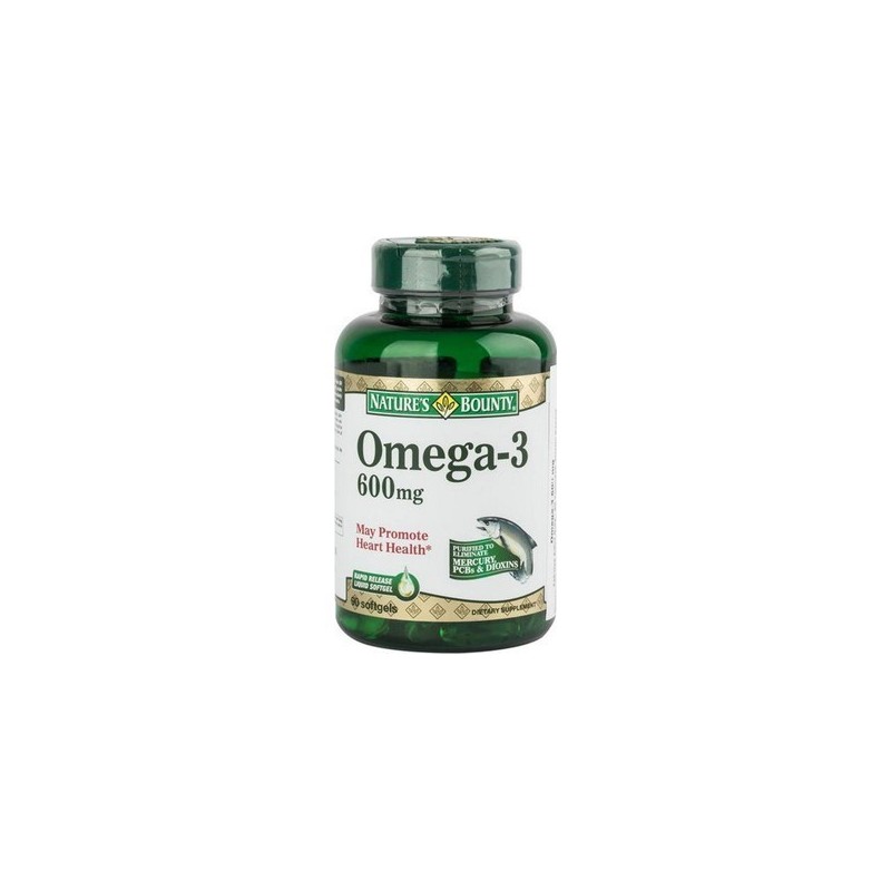 Nature's Bounty Omega 3 600 mg 90 Kapsül