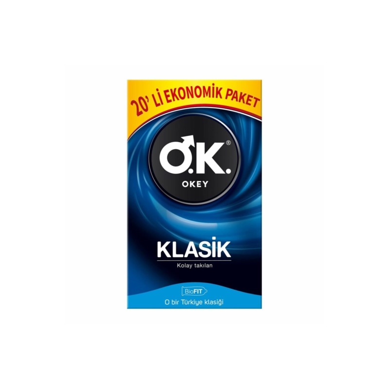 Okey Klasik 40 lı Prezervatif