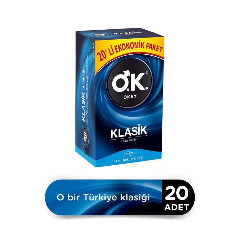 Okey Klasik 40 lı Prezervatif