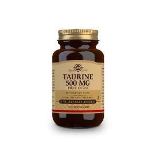 Solgar Taurine 500 Mg 50 Kapsül Solgar Taurine 500 Mg 50 Kapsül