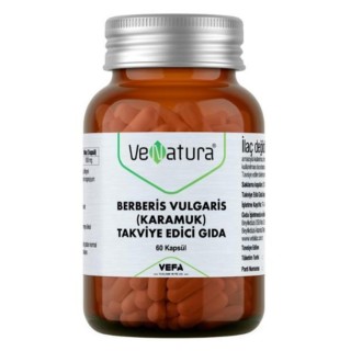 Venatura Berberis Vulgaris Karamuk 60 Kapsül Venatura Berberis Vulgaris Karamuk 60 Kapsül