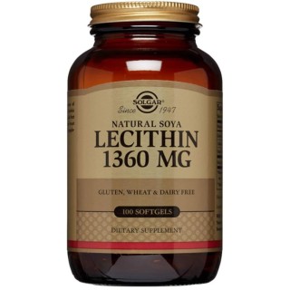 Solgar Lecithin 1360 mg 100 Kapsül Solgar Lecithin 1360 mg 100 Kapsül