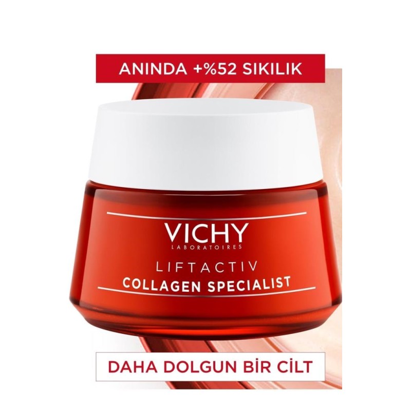 Vichy Liftactiv Hyalu Collagen Specialist 50 ml Yaşlanma Karşıtı Bakım Kremi