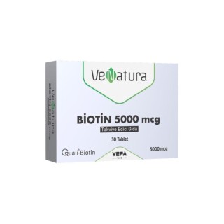Venatura Biotin 5000 mcg 30 Tablet