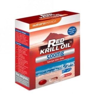 Naturopathica Red Krill Oil 500 mg 30 Kapsül Balık Yağı Naturopathica Red Krill Oil 500 mg 30 Kapsül Balık Yağı