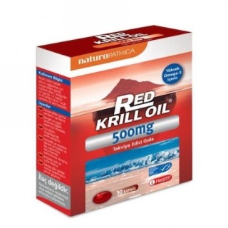 Naturopathica Red Krill Oil 500 mg 30 Kapsül Balık Yağı Naturopathica Red Krill Oil 500 mg 30 Kapsül Balık Yağı