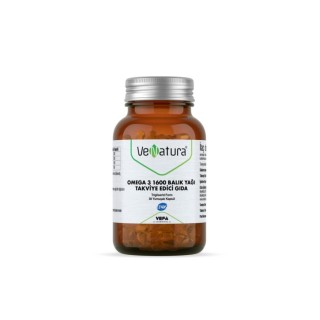 Venatura Omega 3 1600 Balık Yağı 30 Kapsül Venatura Omega 3 1600 Balık Yağı 30 Kapsül