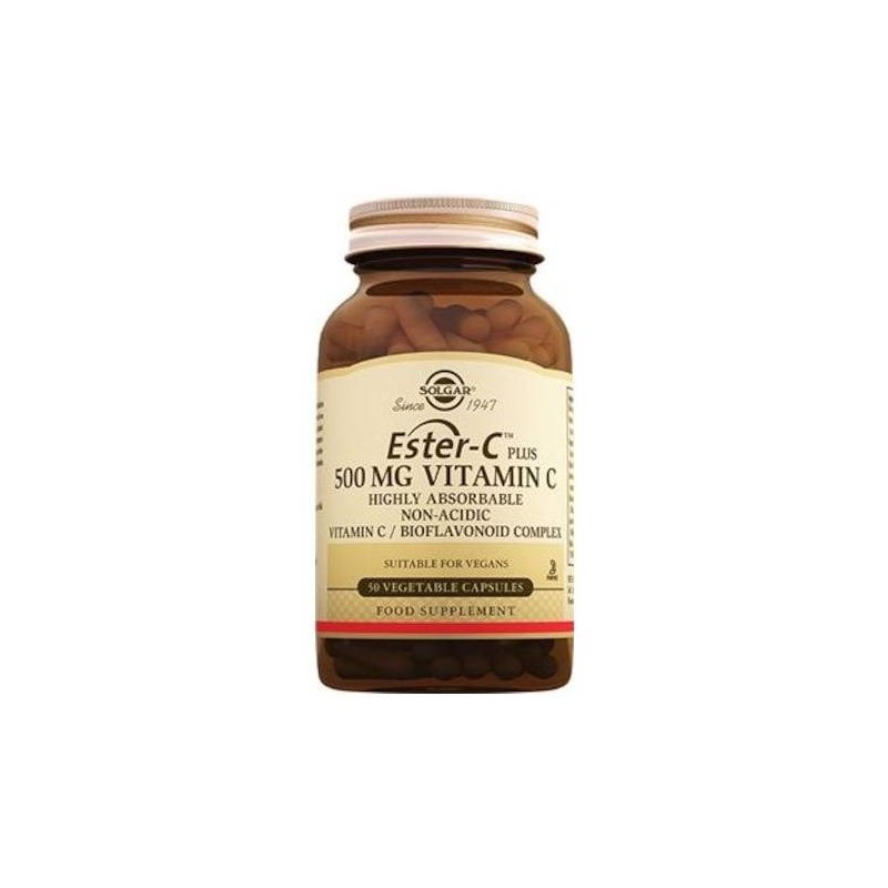 Solgar Ester-C Plus 500 mg 50 Kapsül