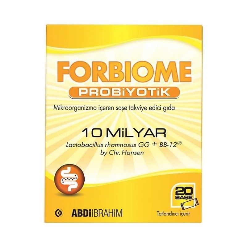 Forbiome Probiyotik 20 Saşe