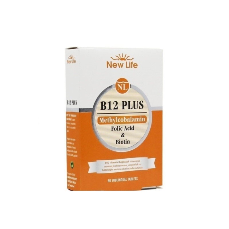 New Life B12 Plus 60 Dil Altı Tablet