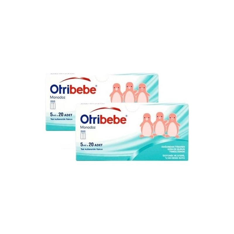 Otribebe Monodoz 20 Flakon Serum Fizyolojik 2 Adet
