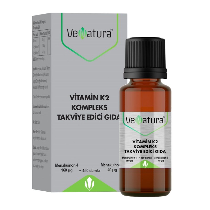 Venatura Vitamin K2 Kompleks 20 ml Damla