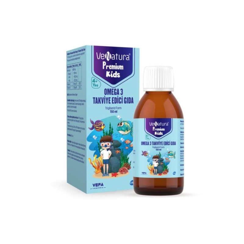 Venatura Premium Kids Omega 3 Şurup 150 ml