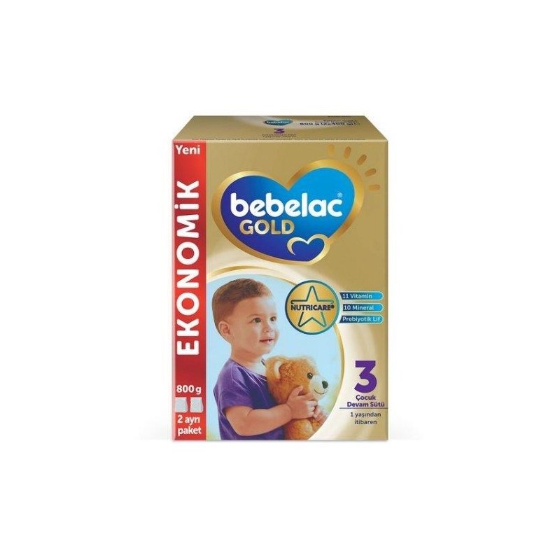 Bebelac Gold 3 Devam Sütü 800 gr