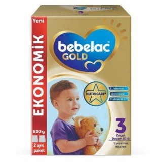 Bebelac Gold 3 Devam Sütü 800 gr