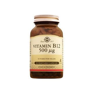 Solgar Vitamin B12 500 Mg 50 Kapsül