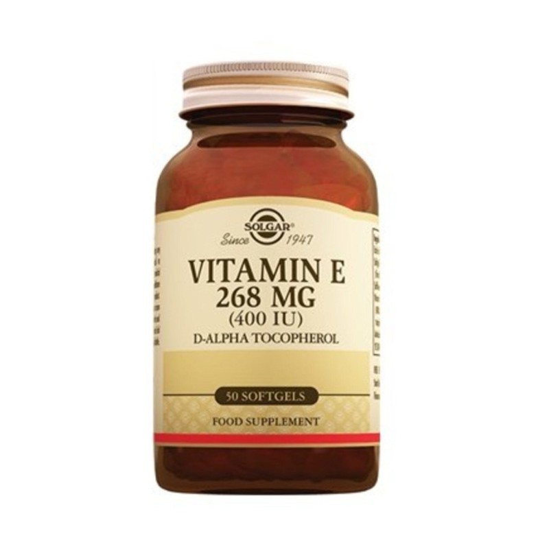 Solgar Vitamin E 400 IU 50 Kapsül